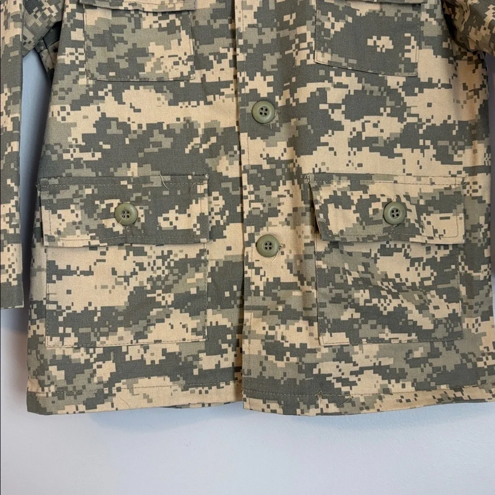Rothco Jr. GI BDU Camo Button Shirt size M